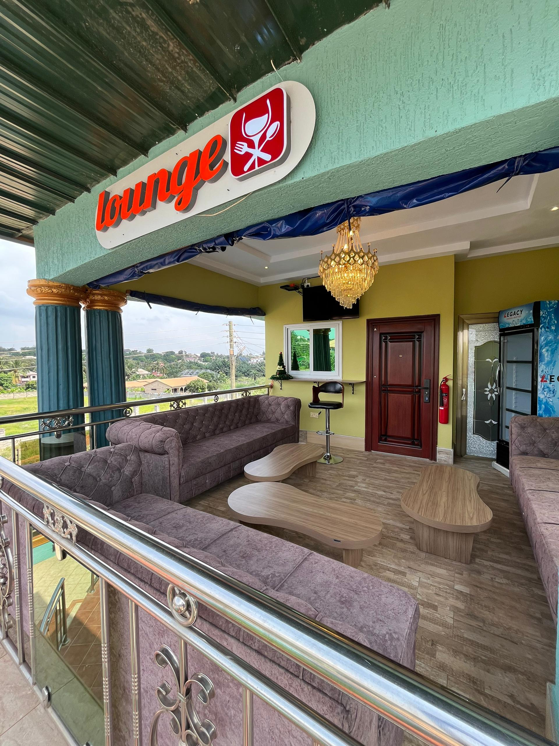 Hotel lounge